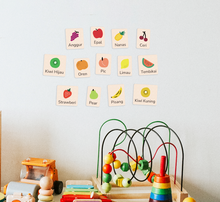 Load image into Gallery viewer, Super Fruits Malay Removable Wall Decal