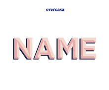 Load image into Gallery viewer, Customise Your Name Removable Fabric Decal