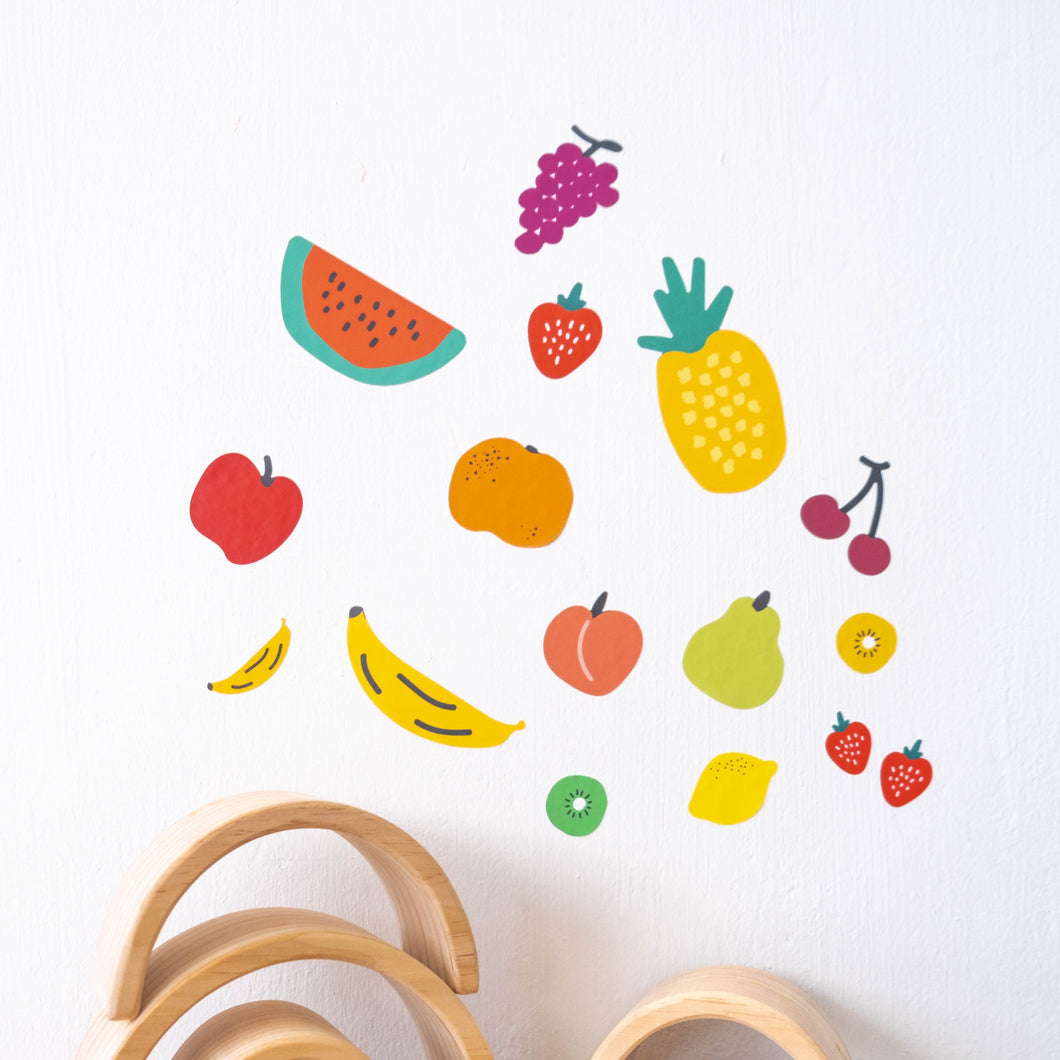 Super Fruits Removable Wall Decal