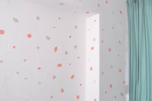 Load image into Gallery viewer, Coral Terrazzo Shapes Removable Wall Decal