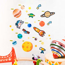 Load image into Gallery viewer, Trip to Space Removable Wall Decal
