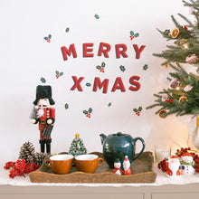 Load image into Gallery viewer, MERRY XMAS Removable Wall Decal