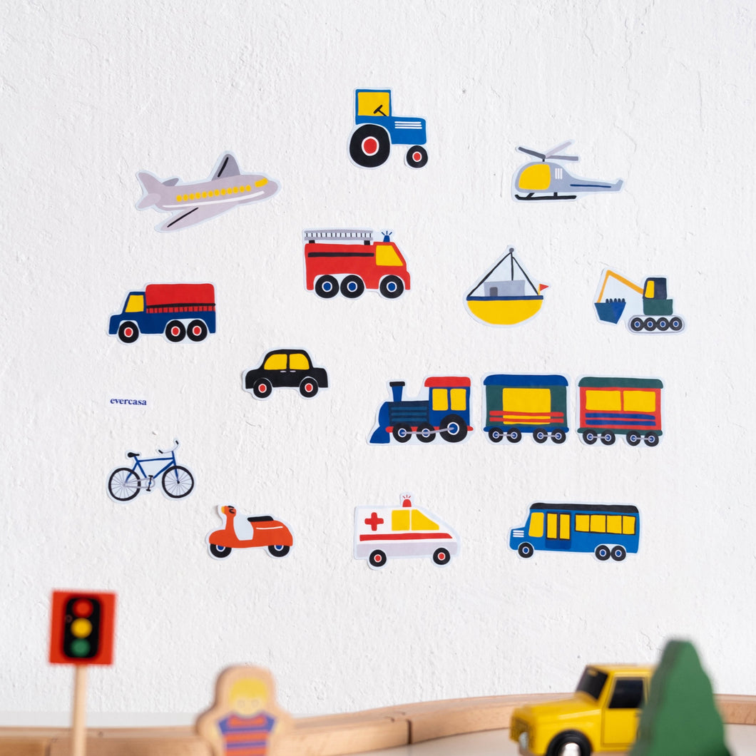 All Things Transport Removable Wall Decal
