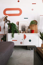 Load image into Gallery viewer, XL Geometry Earthen Removable Wall Decal