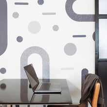Load image into Gallery viewer, XL Geometry Mono Removable Wall Decal