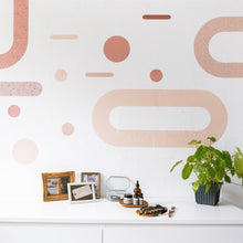 Load image into Gallery viewer, XL Geometry Coast Removable Wall Decal