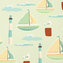 Load image into Gallery viewer, Let's Set Sail Removable Wall Decal