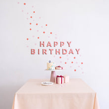 Load image into Gallery viewer, HAPPY BIRTHDAY (Pinksome Palette) Removable Wall Decal

