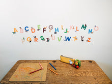 Load image into Gallery viewer, ABC Alphabets &amp; Animals Removable Wall Decal
