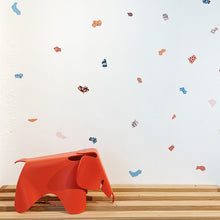 Load image into Gallery viewer, Collage Shapes (Sunset Palette) Removable Wall Decal