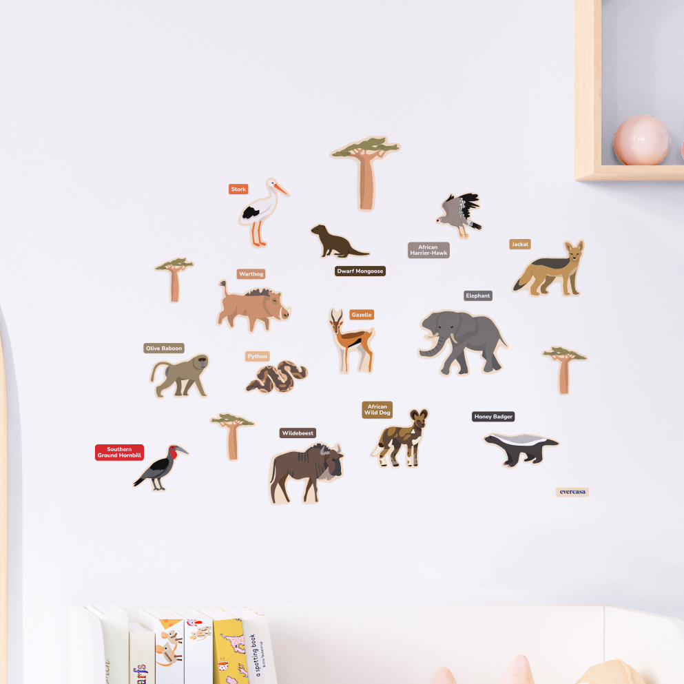 The Serengeti Removable Wall Decal