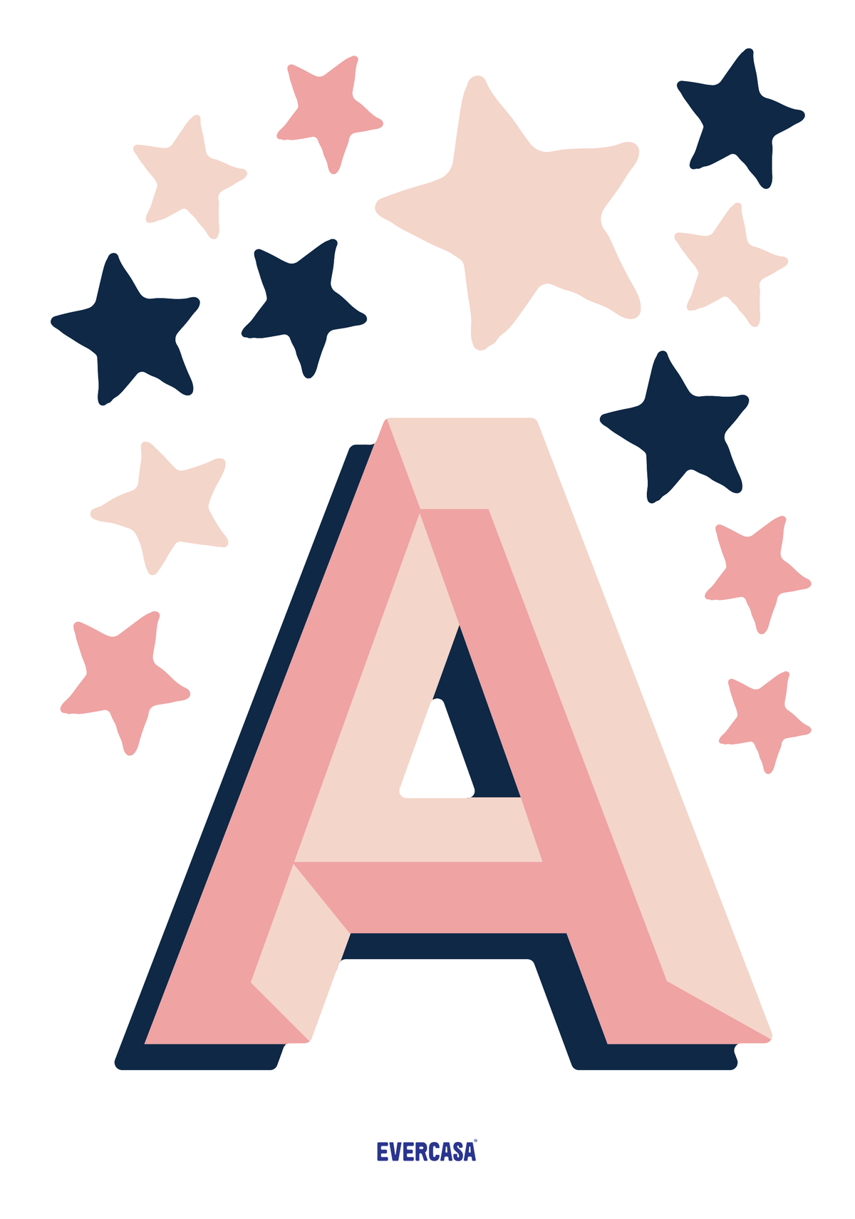 Custom Name in Rose Colour