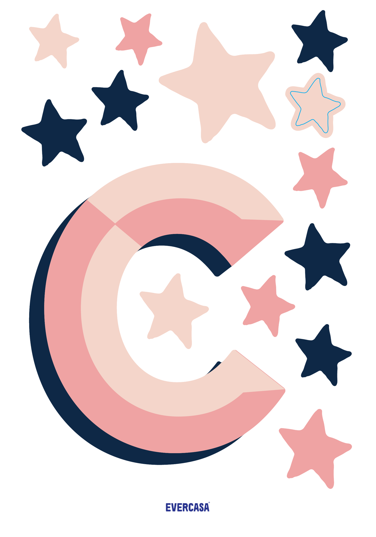 Custom Name in Rose Colour