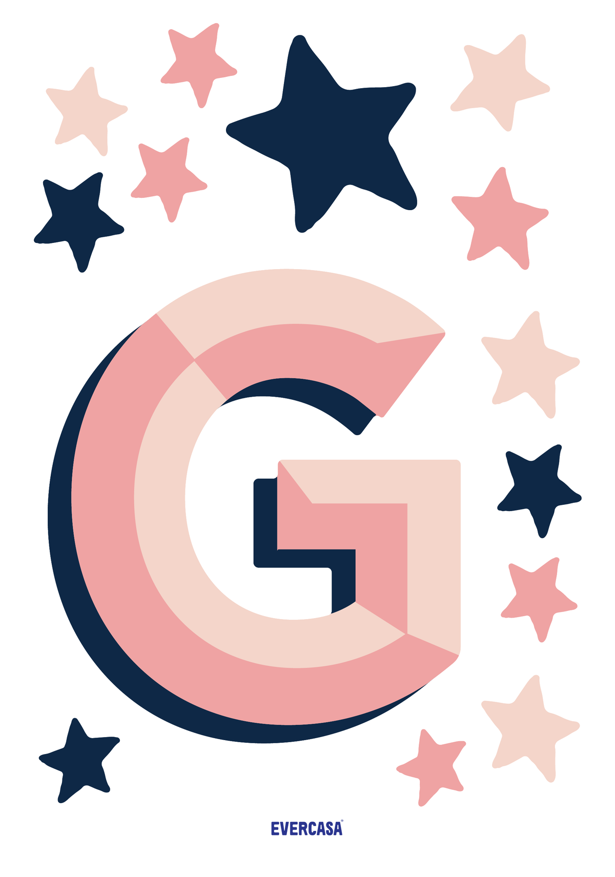 Custom Name in Rose Colour