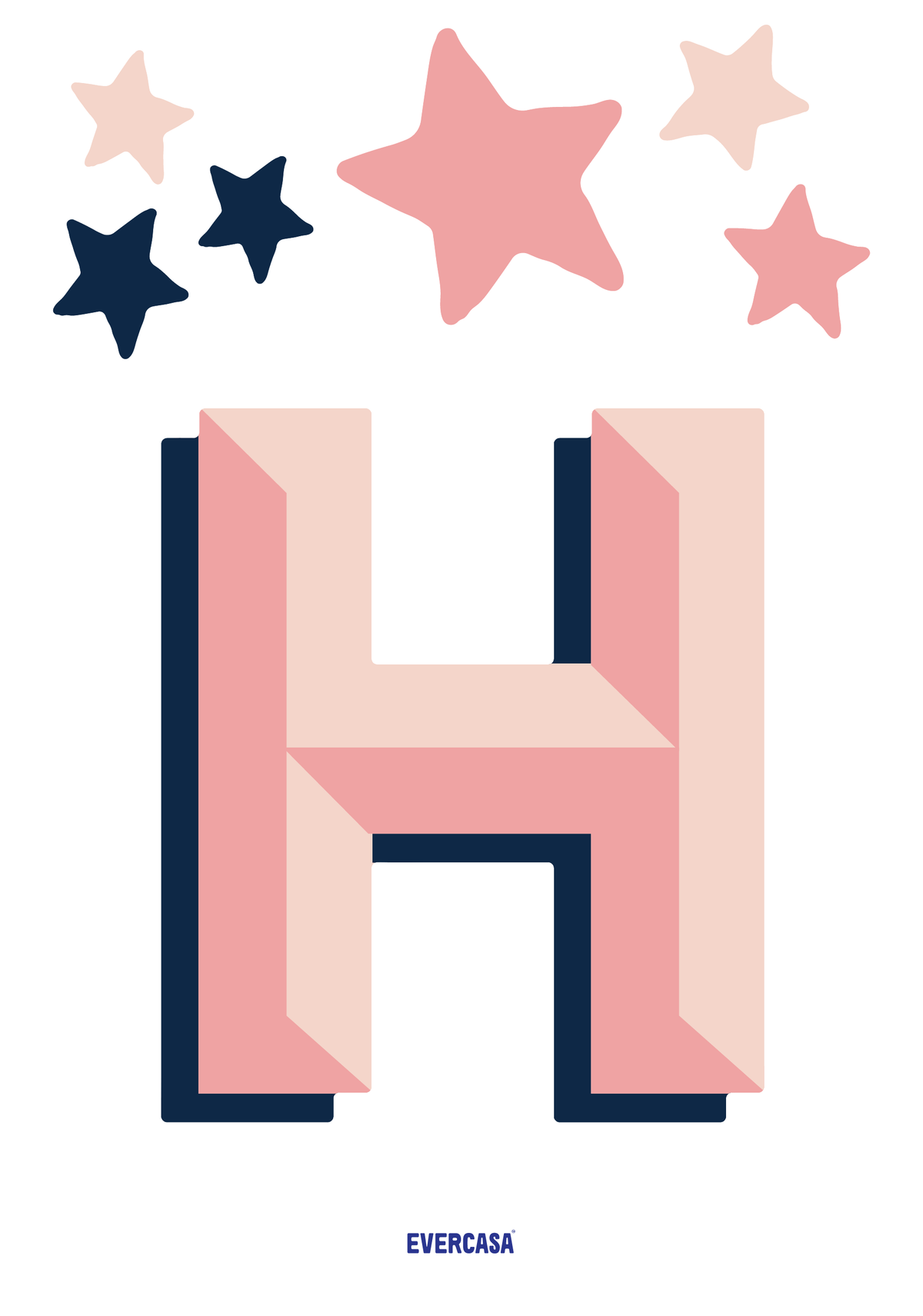 Custom Name in Rose Colour