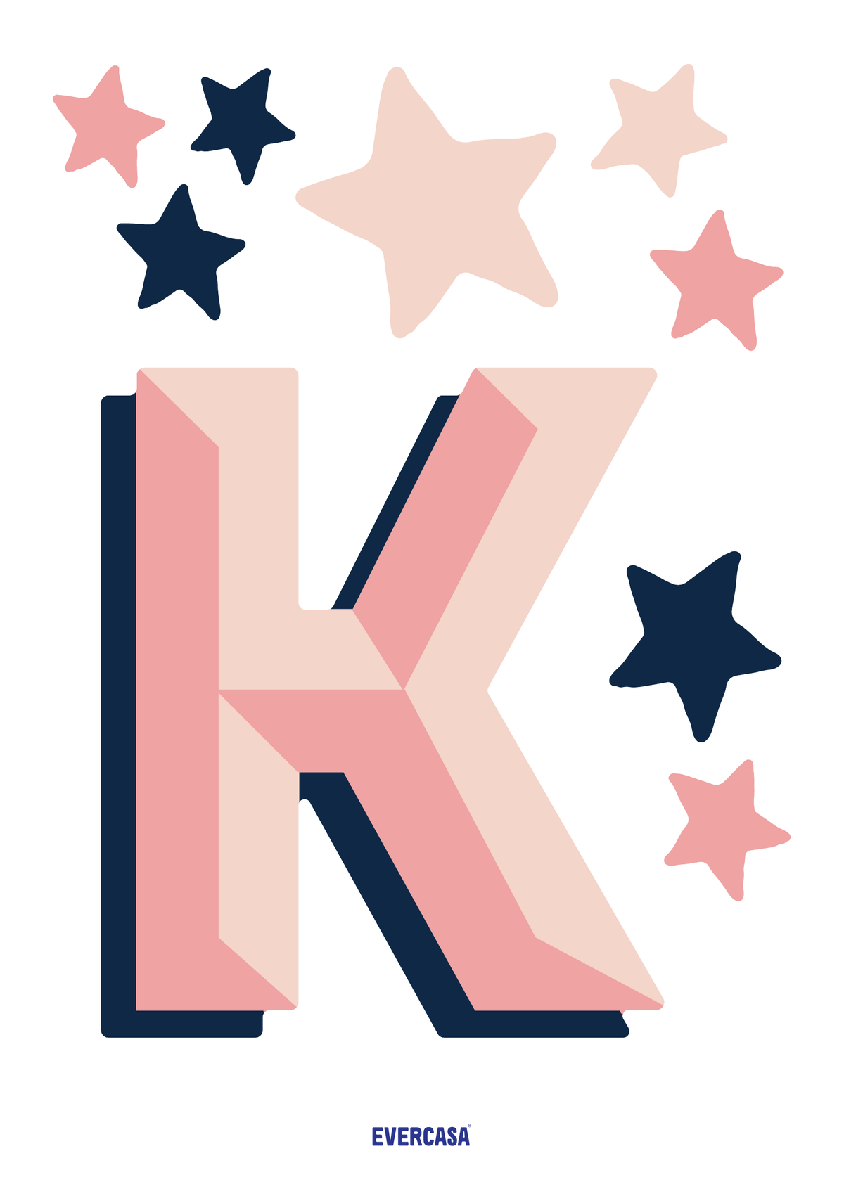 Custom Name in Rose Colour