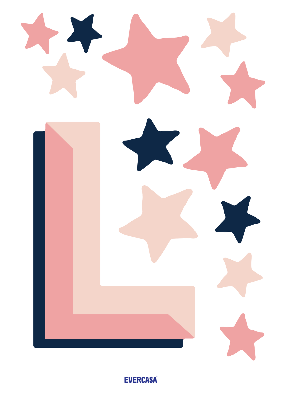 Custom Name in Rose Colour