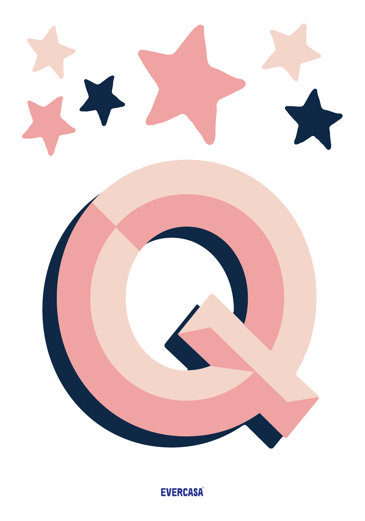 Custom Name in Rose Colour