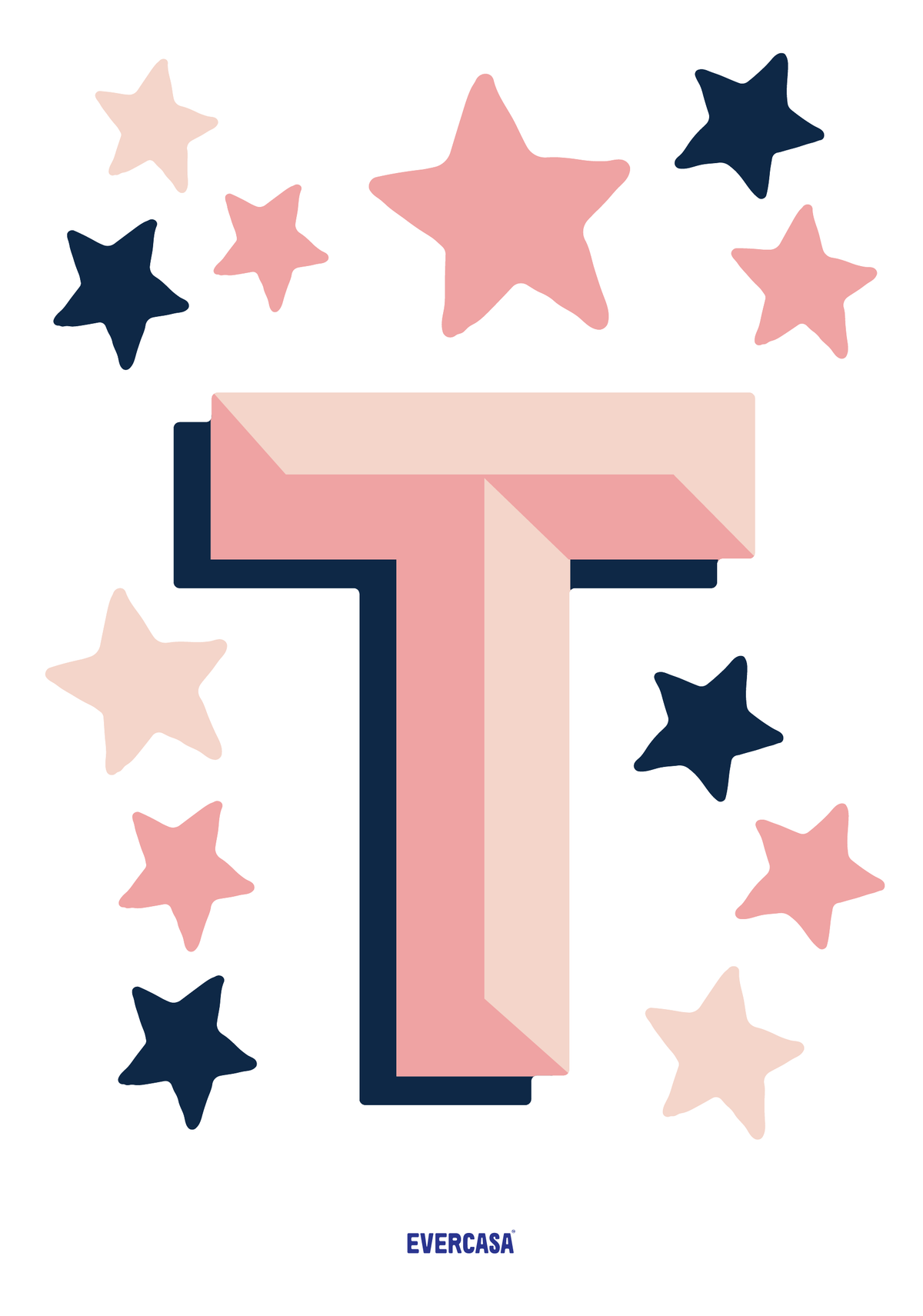 Custom Name in Rose Colour