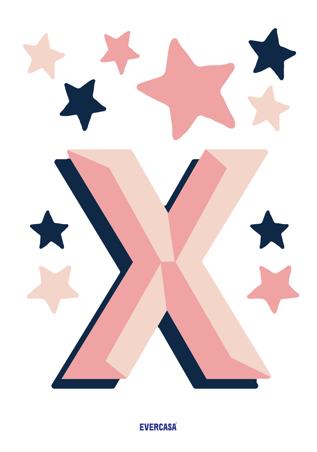 Custom Name in Rose Colour