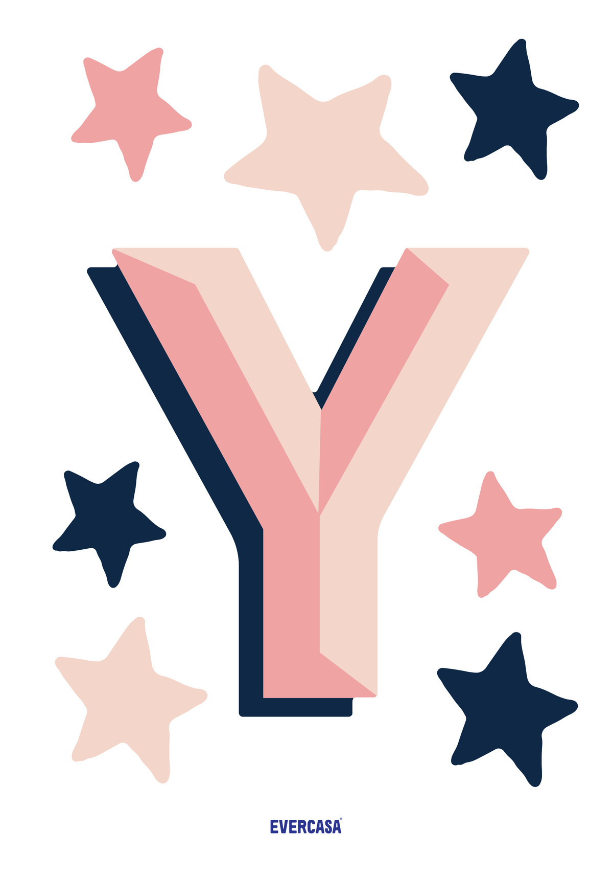 Custom Name in Rose Colour