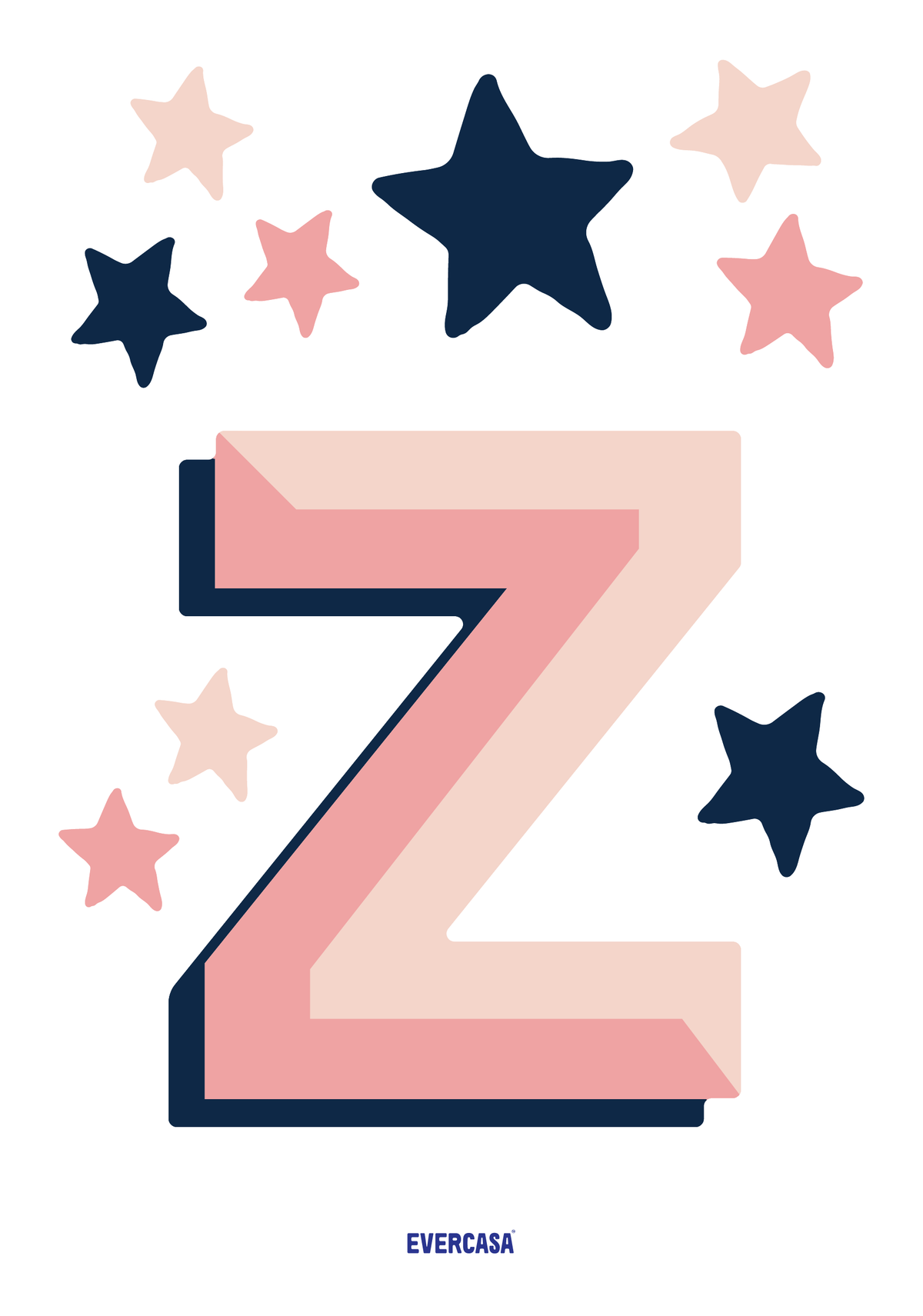 Custom Name in Rose Colour