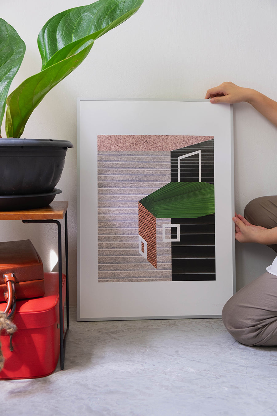 Town Art Print
