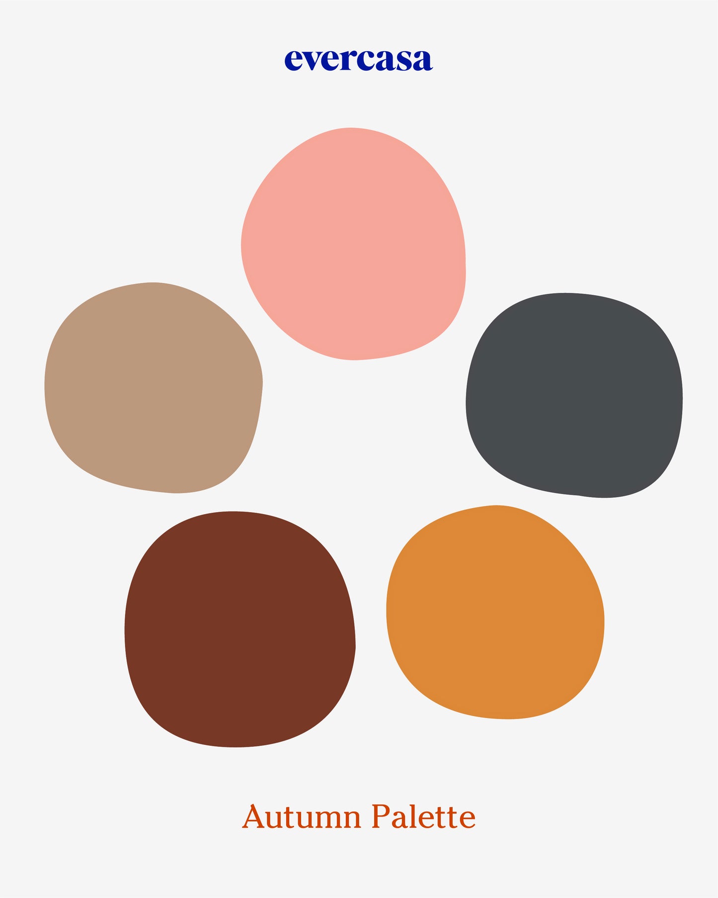 Confetti Shapes (Autumn Palette) Removable Wall Decal