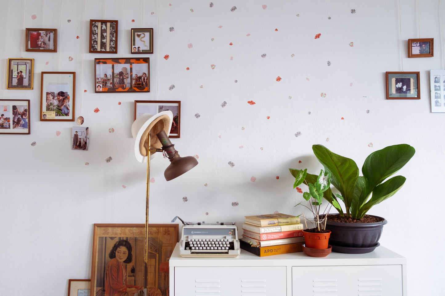 Marble Shapes Removable Wall Decal