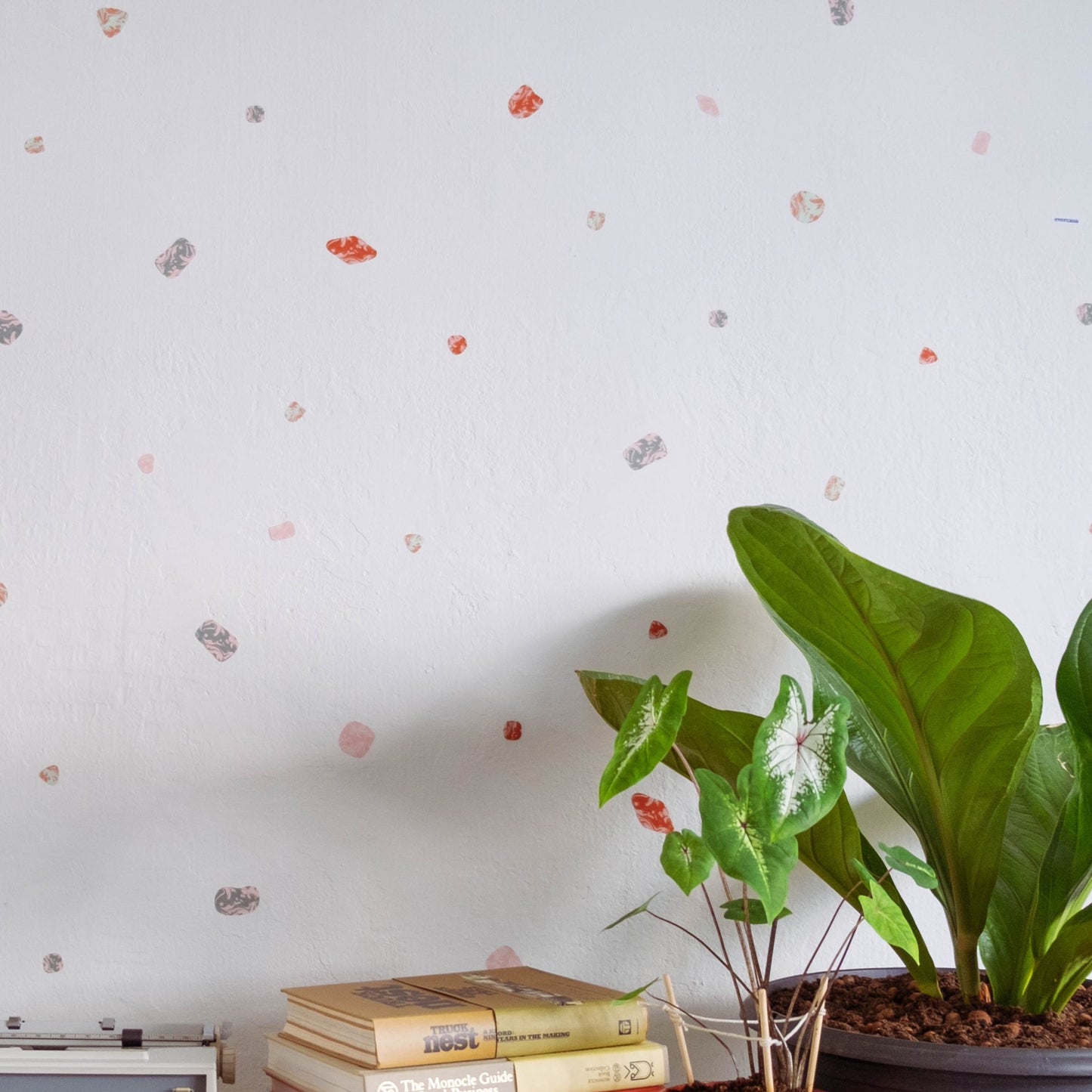 Marble Shapes Removable Wall Decal