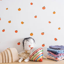 Load image into Gallery viewer, Clementine Orange Removable Wall Decal
