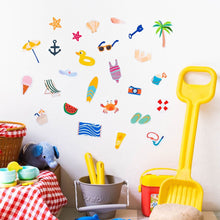 Load image into Gallery viewer, Beach Day Removable Wall Decal
