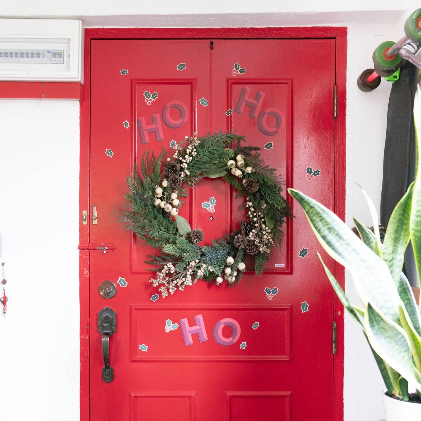 HOHOHO Removable Wall Decal