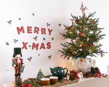 Load image into Gallery viewer, MERRY XMAS Removable Wall Decal
