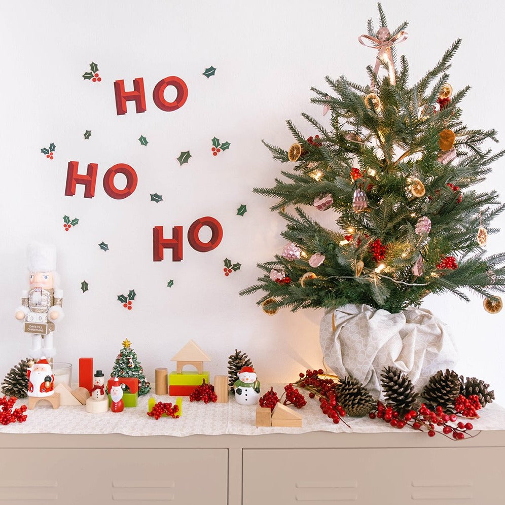 HOHOHO Removable Wall Decal