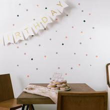 Load image into Gallery viewer, Confetti Shapes (Retro Palette) Removable Wall Decal
