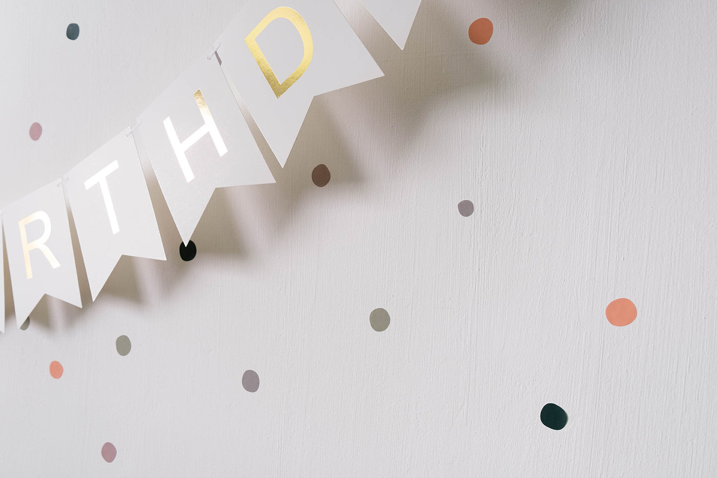 Confetti Shapes (Retro Palette) Removable Wall Decal