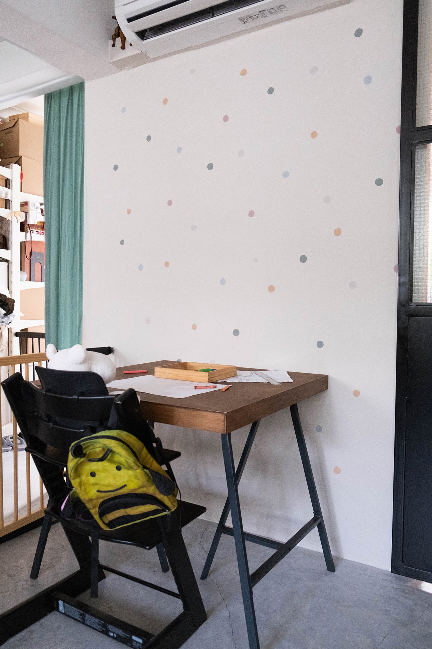 Confetti Shapes (Mist Palette) Removable Wall Decal