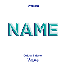Load image into Gallery viewer, Customise Your Name Removable Fabric Decal
