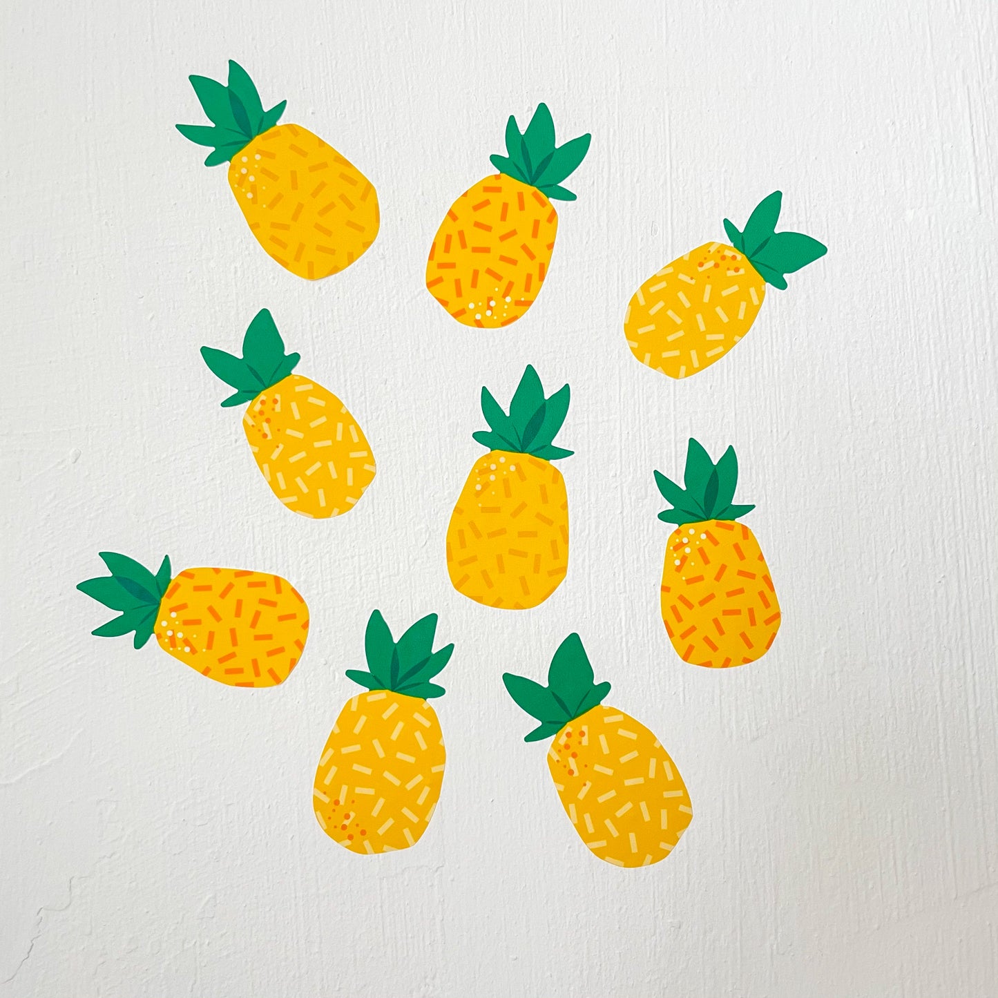 Tropical Pineapple Removable Wall Decal