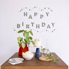 Load image into Gallery viewer, HAPPY BIRTHDAY (Forest Palette) Removable Wall Decal
