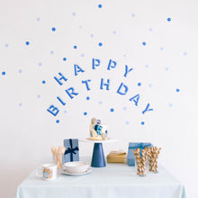 Load image into Gallery viewer, HAPPY BIRTHDAY (Surf Palette) Removable Wall Decal
