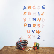 Load image into Gallery viewer, ABC Alphabets in Terrazzo Removable Wall Decal
