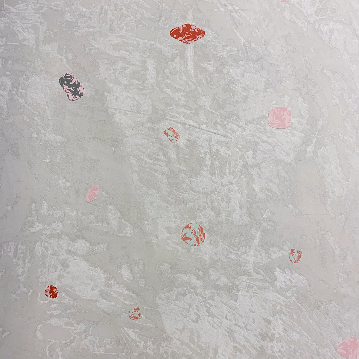 Marble Shapes Removable Wall Decal