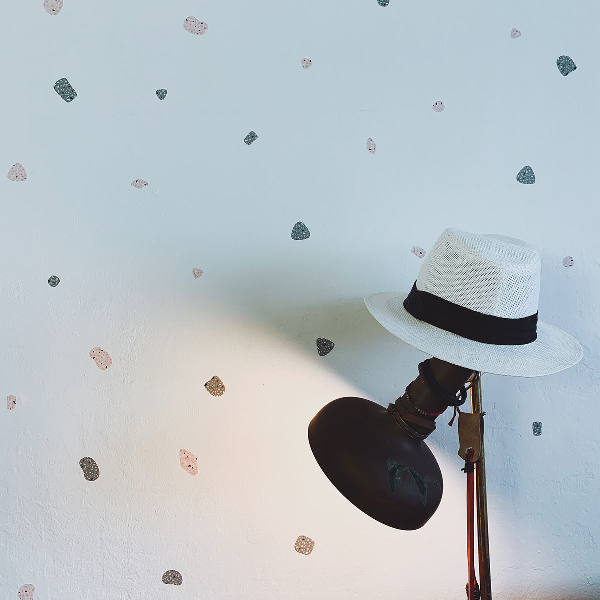 Nature Terrazzo Shapes Removable Wall Decal