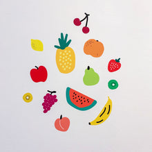 Load image into Gallery viewer, Super Fruits Removable Wall Decal
